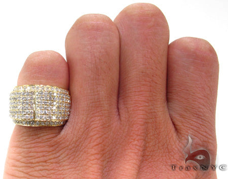 Mens Diamond Pinky Ring 21506 - Image 7