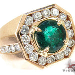 Mens Godfather Emerald Ring 26036 - Image 1