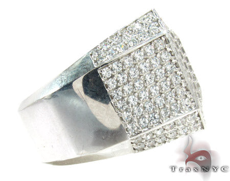 Mens 14K Gold Indulgence Diamond Ring, photo 4 of 7