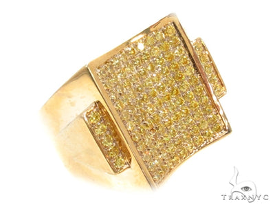 Mens Micropave Diamond Ring 36652 36653 - Image 1