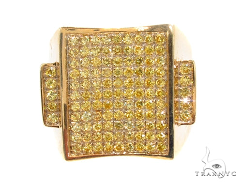 Mens Micropave Diamond Ring 36652 36653 - Image 2