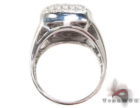 Mens 14K Gold Diamond Ring, photo 5 of 7