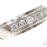 Mens Prong Set Guys Wedding Ring 2642 - Image 1