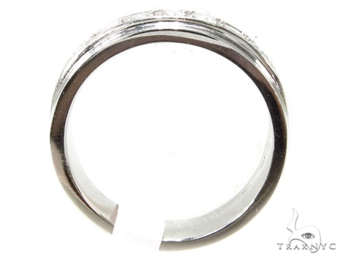 Mens Prong Set Guys Wedding Ring 2642 - Image 5