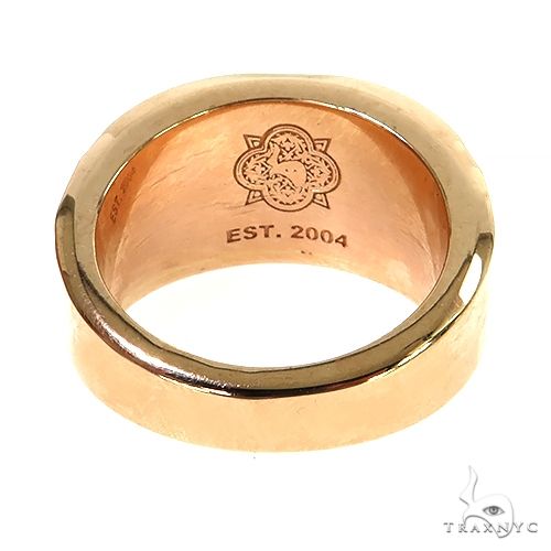 Solitary Tuxedo Rhodolite Ring 68819 - Image 4