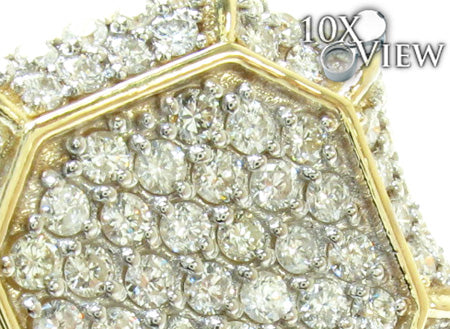 Mens Yellow Gold Diamond Ring 21188 - Image 3