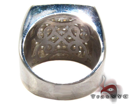 Mens Silver Prong Ring 28030 - Image 5