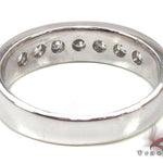 Mens White Gold Channel Diamond Ring 20821 - Image 6