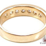 Mens Yellow Gold Channel Diamond Ring 20820 - Image 6