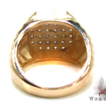 Mens Yellow Gold Diamond Ring 20657 - Image 6