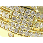 Mens 18k Buckled Up Ring 11684