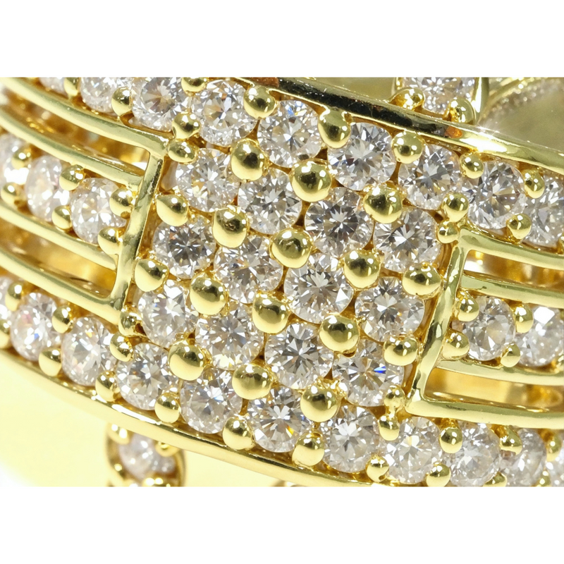 Mens 18k Buckled Up Ring 11684