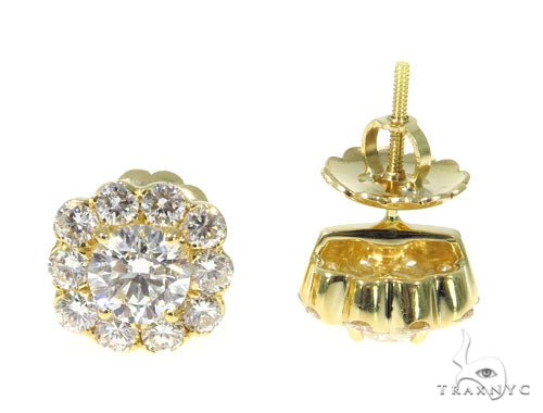 Merlin Diamond Earrings 45097 - Image 4