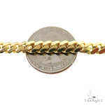 Miami Cuban Chain 10k Yellow Gold   18 Inches 6mm 46057 - Image 6