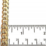 Miami Cuban Chain 10k Yellow Gold   30 Inches 8mm 46405 - Image 8