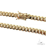 Miami Cuban Chain 14k Yellow Gold   28 Inches 8mm 46349 - Image 3