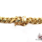 Miami Cuban 14k Yellow Gold 28 Inches 7mm 68651 - Image 3