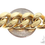 14K Yellow Gold Miami Cuban Hollow 9.5mm 20 Inches  68395 - Image 5