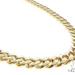 Miami Cuban Hollow 14K Yellow Gold 22 Inches 12mm 68391 - Image 1