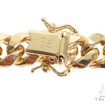 14k Yellow Gold Hollow Miami Cuban Link Chain 24 Inches 6mm 65895 - Image 6