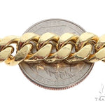 Miami Cuban Hollow 14K Yellow Gold 24 Inches 8.5mm 68396 - Image 3