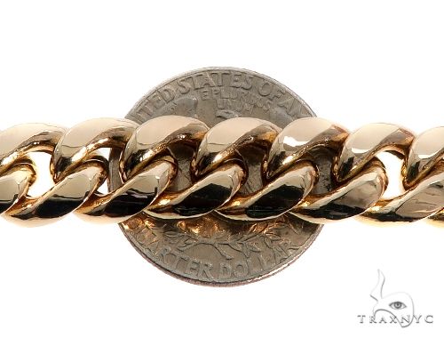 Miami Cuban Chain and Bracelet Set with Custom Locks and Heart Charms 64569 - Image 15