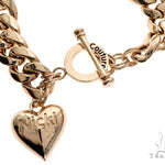 Miami Cuban Chain and Bracelet Set with Custom Locks and Heart Charms 64569 - Image 5