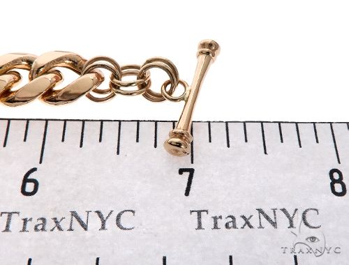 Miami Cuban Chain and Bracelet Set with Custom Locks and Heart Charms 64569 - Image 8