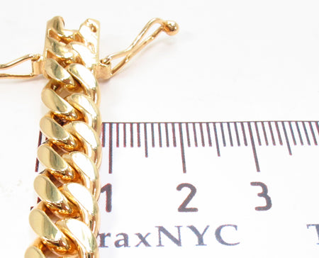 14K Gold miami cuban chain, 8.2 mm, photo 7 of 7
