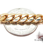 10k Yellow Gold Solid Miami Cuban Link Chain 26 Inches 7mm   32433 - Image 3