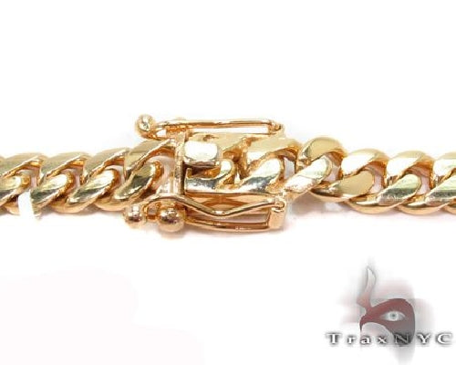 14K Gold miami cuban chain, 10 mm, photo 3 of 4