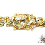 Miami Cuban Link Chain 28 Inches 11mm   32387 - Image 3