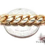 14k Yellow Gold Solid Miami Cuban  Link Chain 30 Inches 7mm   67411 - Image 3