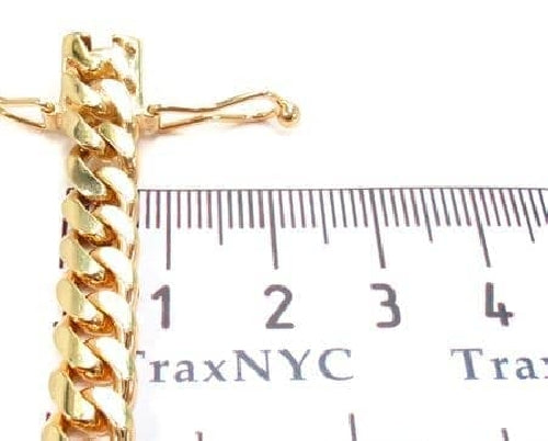 14k Yellow Gold Solid Miami Cuban  Link Chain 30 Inches 7mm   67411 - Image 7