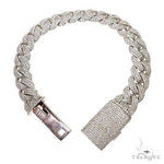 Miami Cuban Diamond Bracelet 69519 - Image 3