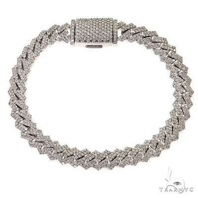 Miami Cuban Diamond Bracelet 69521 - Image 1