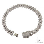 Miami Cuban Diamond Bracelet 69521 - Image 3