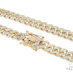 Miami Cuban Diamond Chain 24 Inches 8.7mm 65492 - Image 2