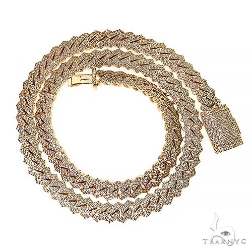 14K Gold miami cuban chain, 7.8 mm, photo 3 of 7