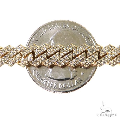 14K Gold miami cuban chain, 7.8 mm, photo 5 of 7