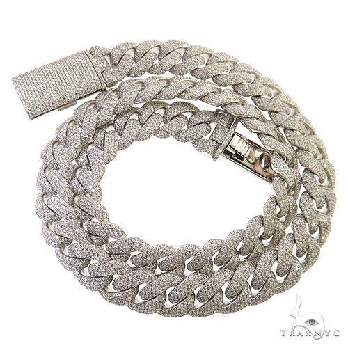 14K Gold miami cuban chain, 15.25 mm, photo 3 of 8