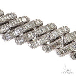 Miami Cuban Emerald Diamond Bracelet (Lab) 68615 - Image 4