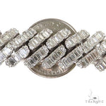 Miami Cuban Emerald Diamond Bracelet (Lab) 68615 - Image 5