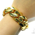 Miami Cuban Gold Bracelet 41125 - Image 5