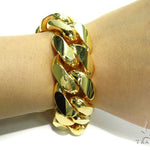Miami Cuban Gold Bracelet 41125 - Image 6