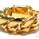 Miami Cuban Gold Bracelet 41126 - Image 1