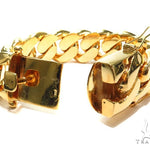 Miami Cuban Gold Bracelet 41126 - Image 3