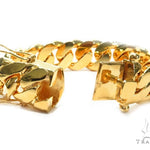 Miami Cuban Gold Bracelet 41128 - Image 3