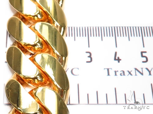 Miami Cuban Gold Bracelet 41128 - Image 4
