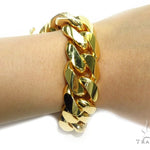 Miami Cuban Gold Bracelet 41128 - Image 6